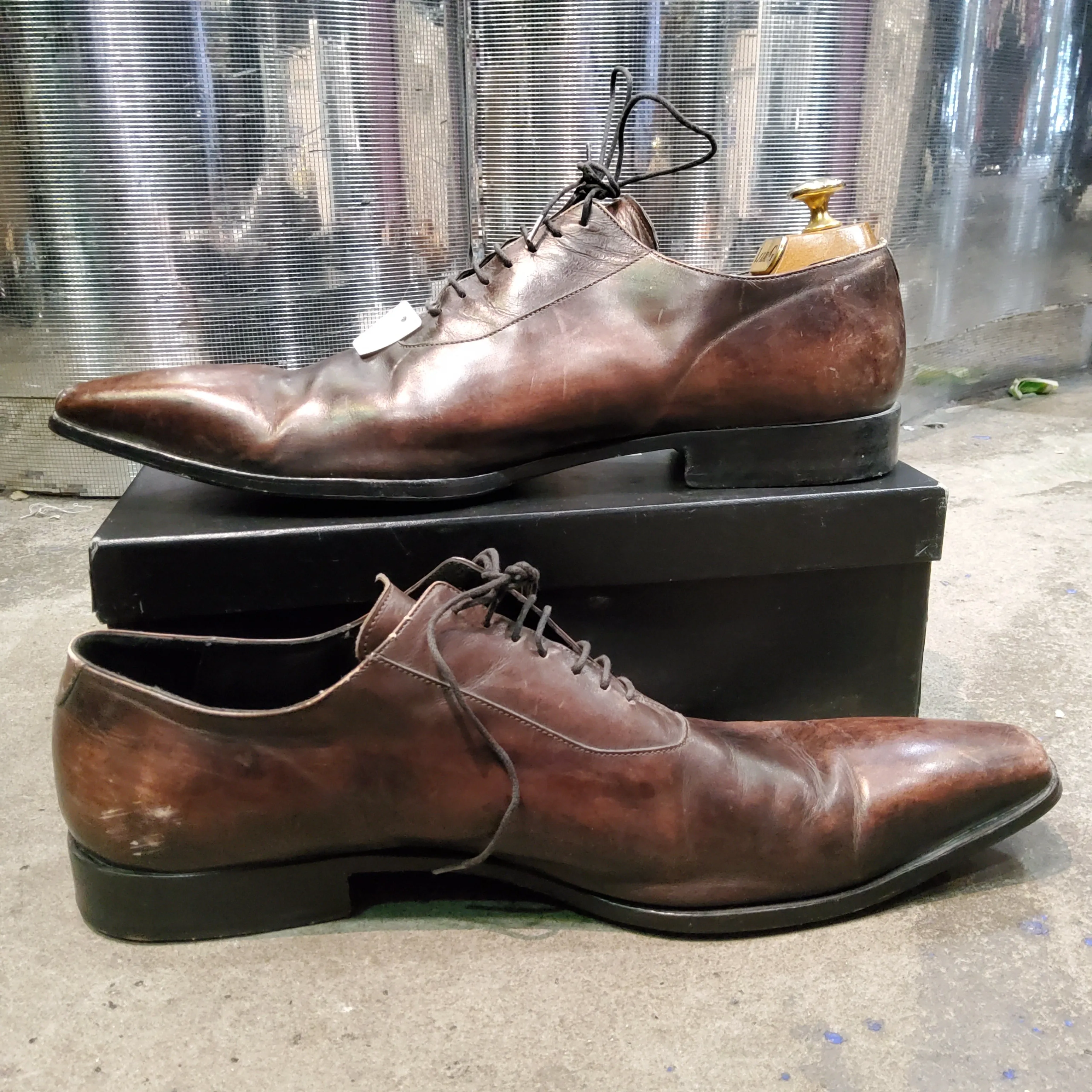 Leather Derby Shoes