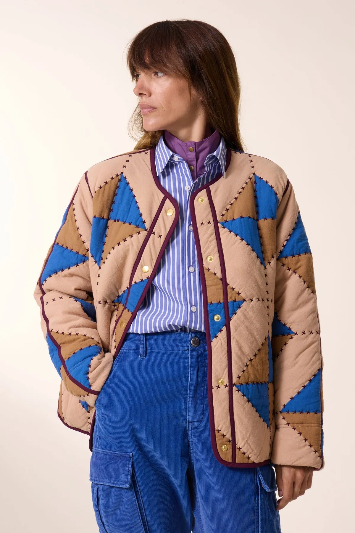Leon & Harper Vulca Jacket Losange