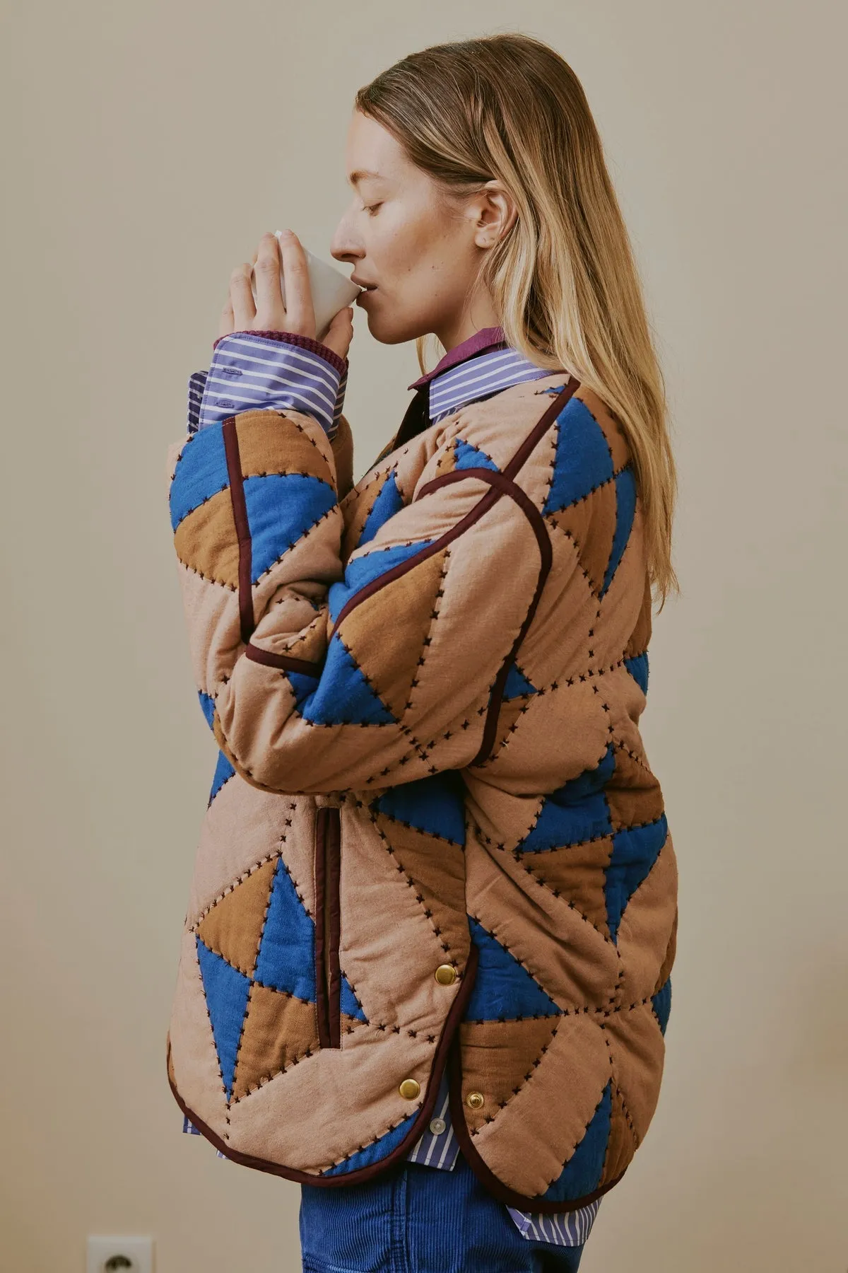 Leon & Harper Vulca Jacket Losange