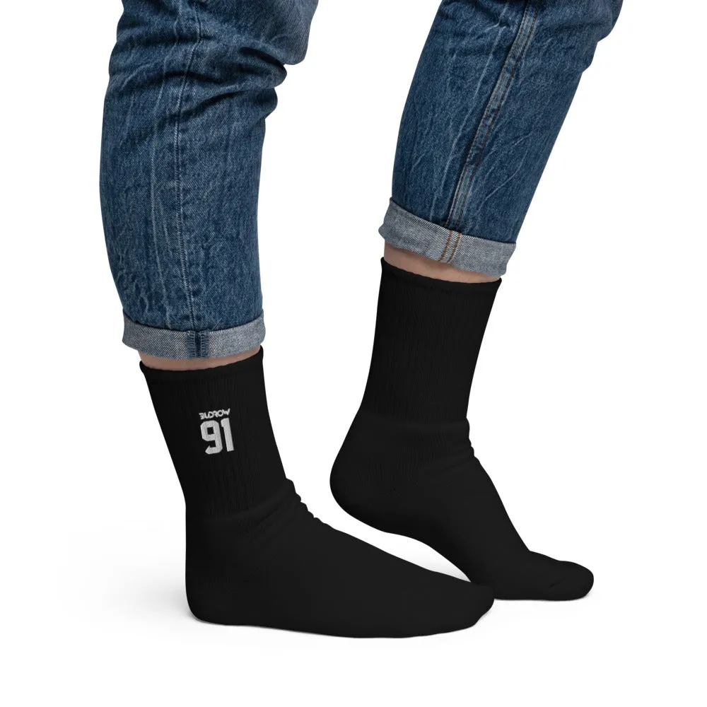 Leon Budrow - Embroidered Socks