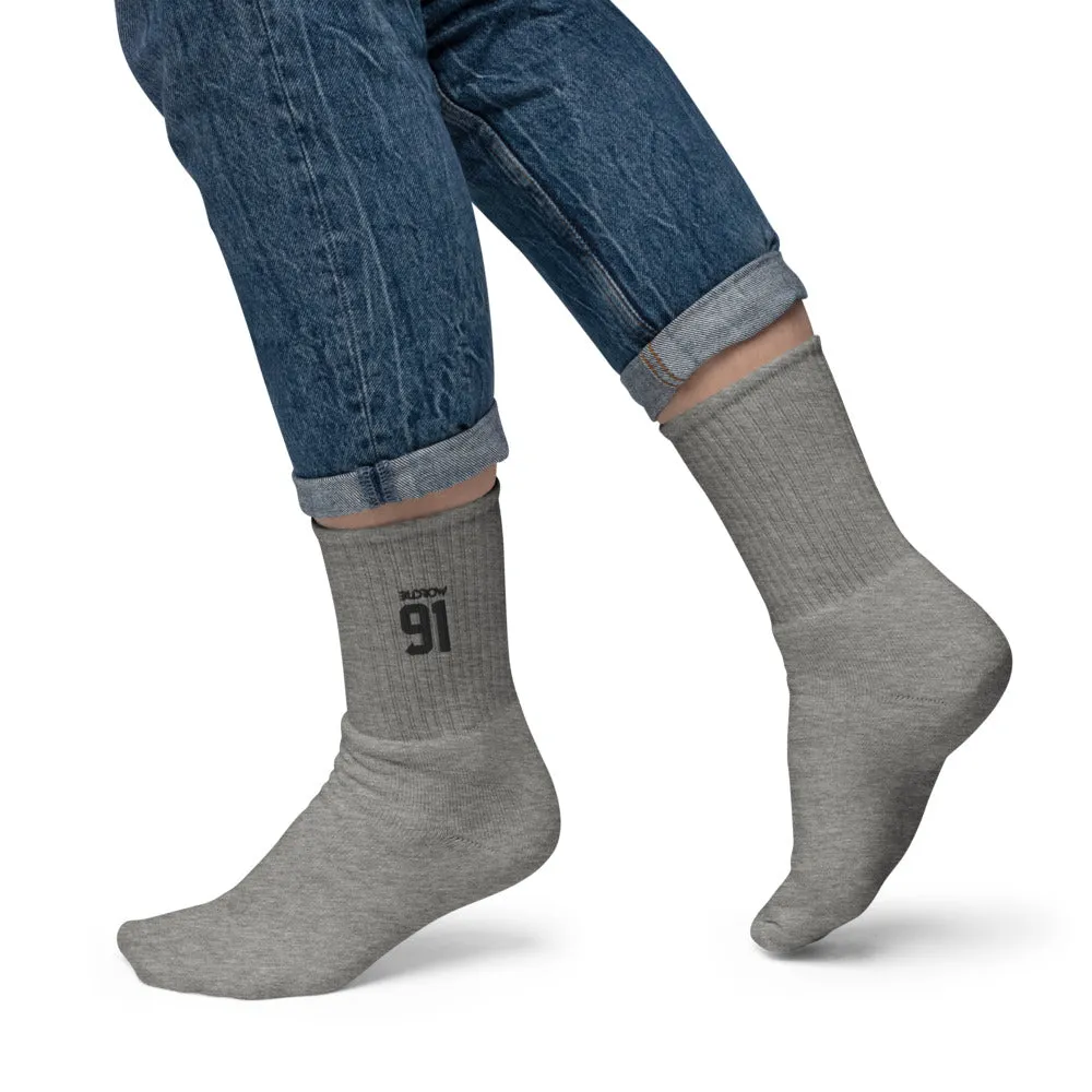 Leon Budrow - Embroidered Socks