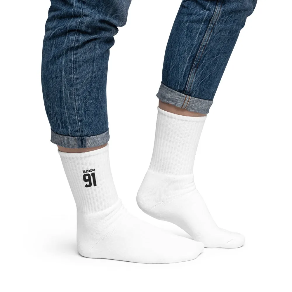 Leon Budrow - Embroidered Socks