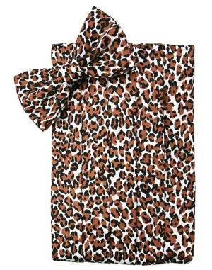 Leopard Cummerbund
