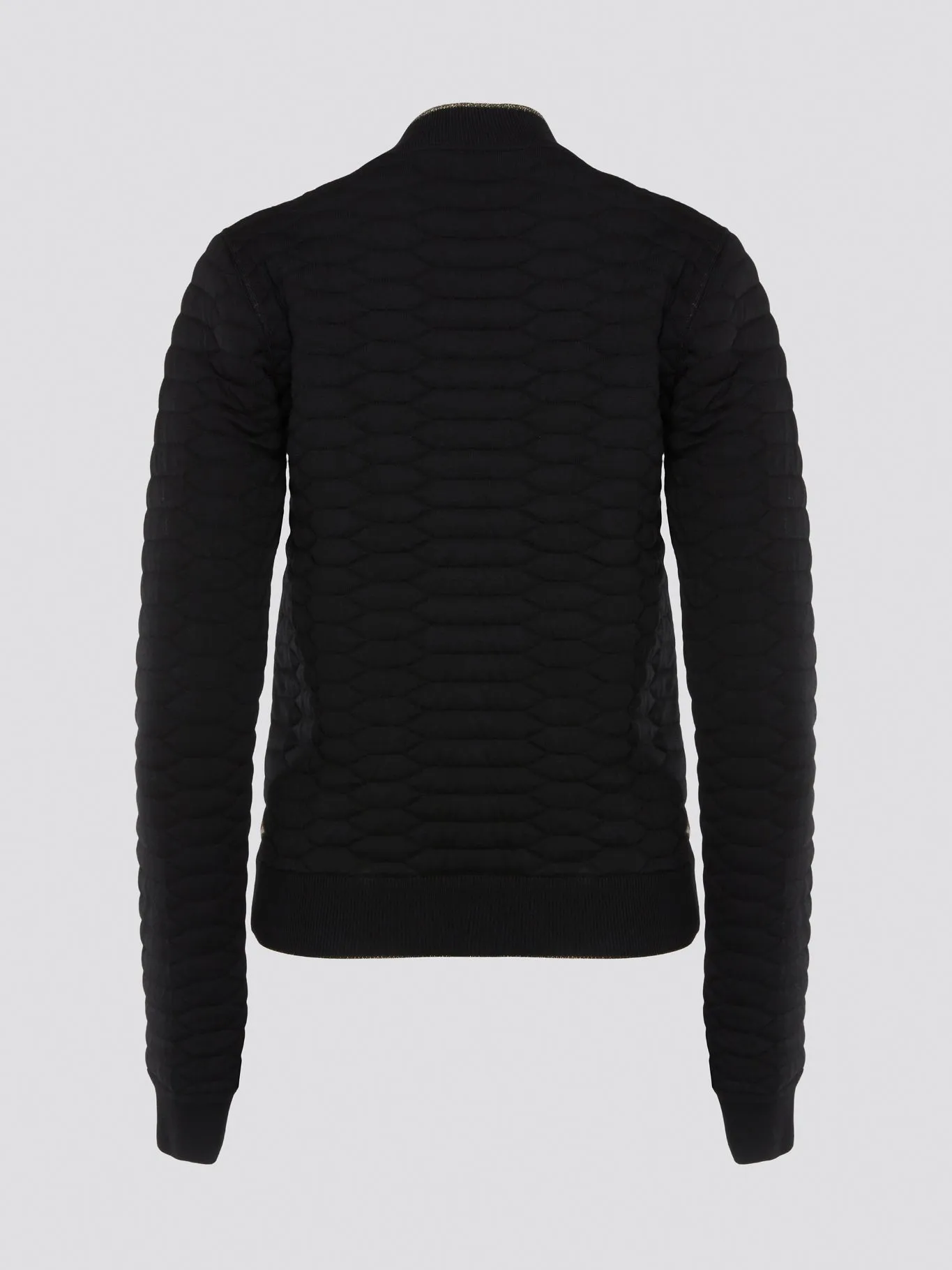 Leopard Print Quilted Jacket