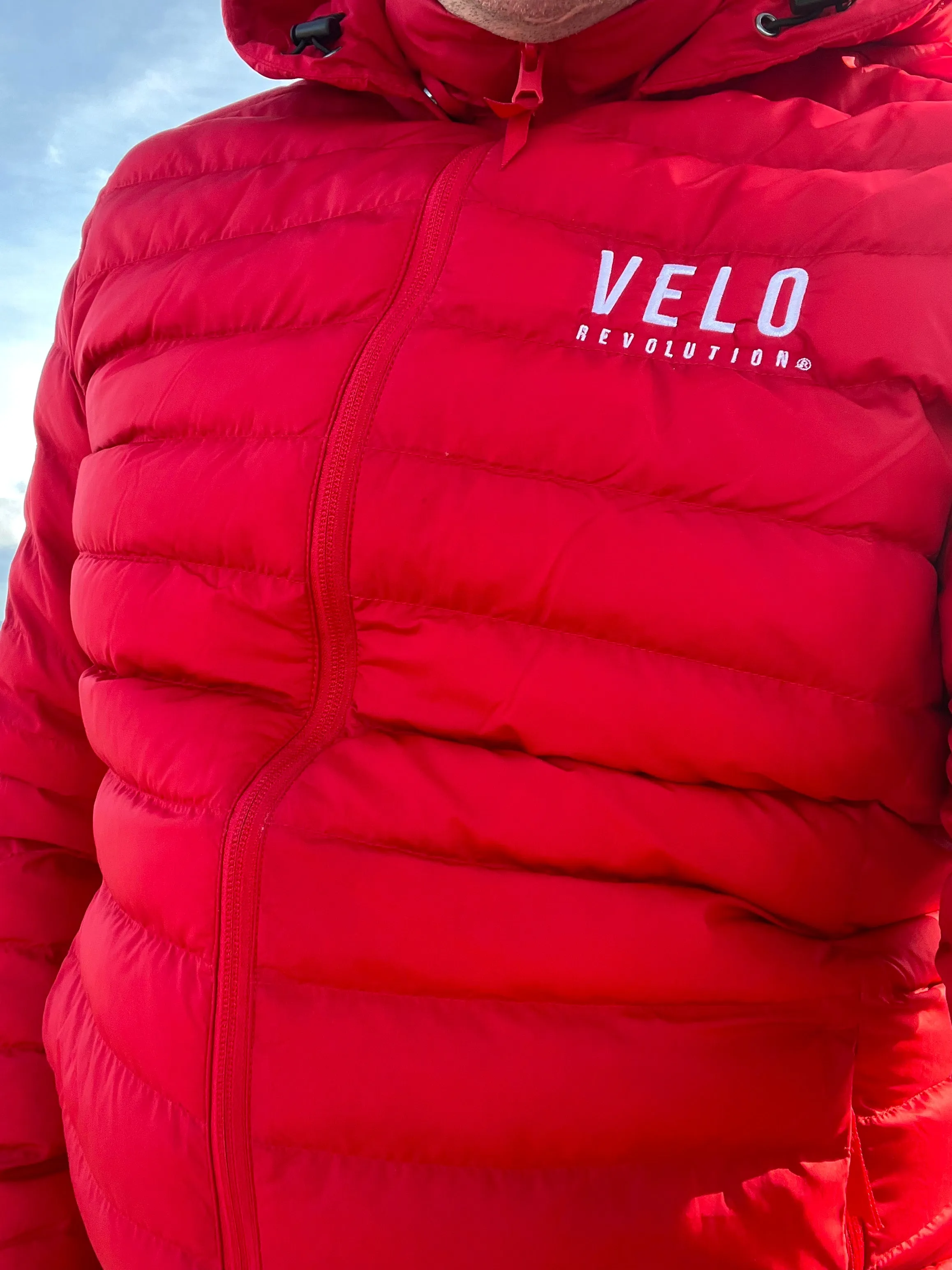 LIFESTYLE - VELO 2.0 THE PADDED JACKET RED