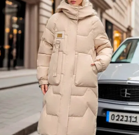 Long Puffer Jacket - Majken Winter Parka