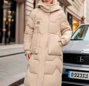 Long Puffer Jacket - Majken Winter Parka