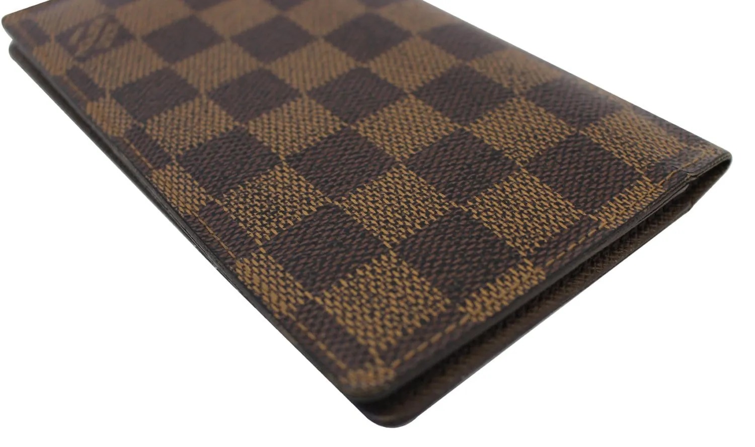 LOUIS VUITTON Damier Ebene Portefeiulle Brazza Bifold Long Wallet