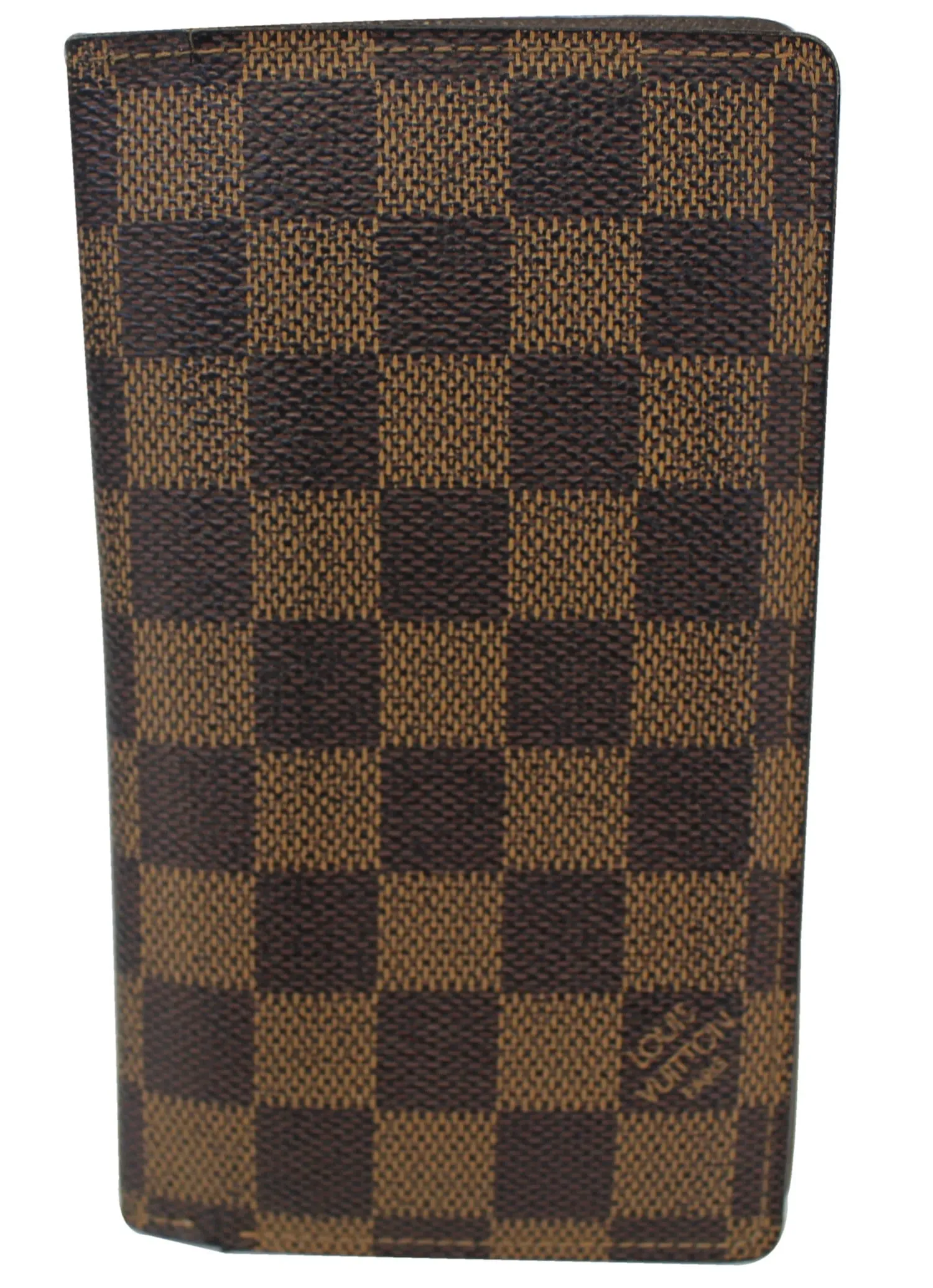 LOUIS VUITTON Damier Ebene Portefeiulle Brazza Bifold Long Wallet
