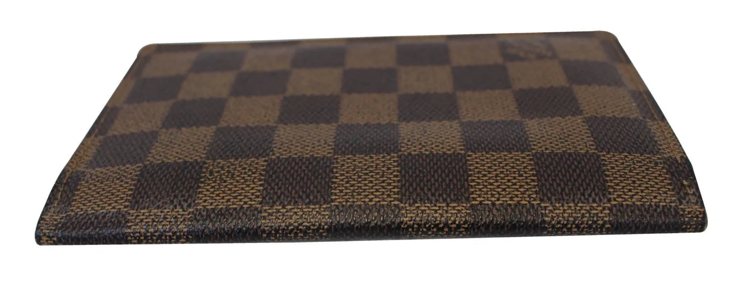 LOUIS VUITTON Damier Ebene Portefeiulle Brazza Bifold Long Wallet