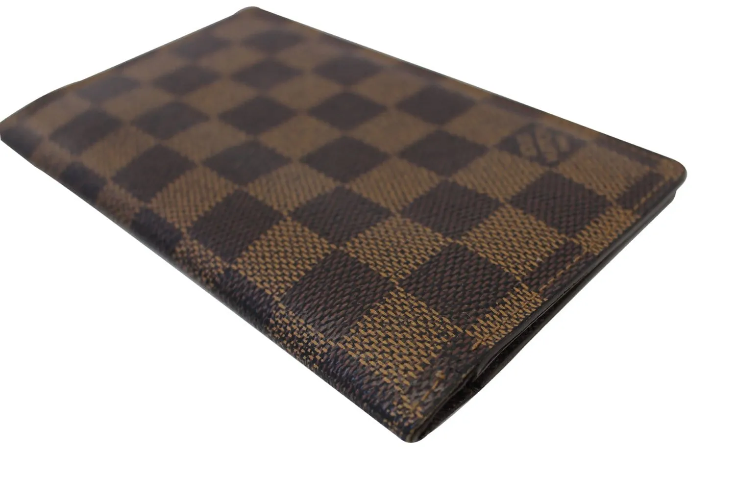 LOUIS VUITTON Damier Ebene Portefeiulle Brazza Bifold Long Wallet