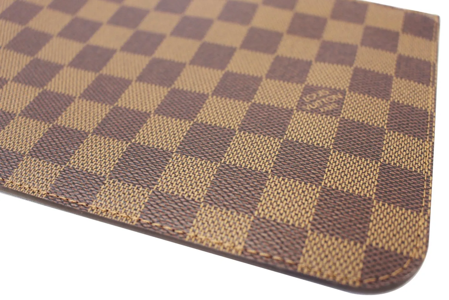 LOUIS VUITTON Damier Ebene Pouch For Neverfull MM