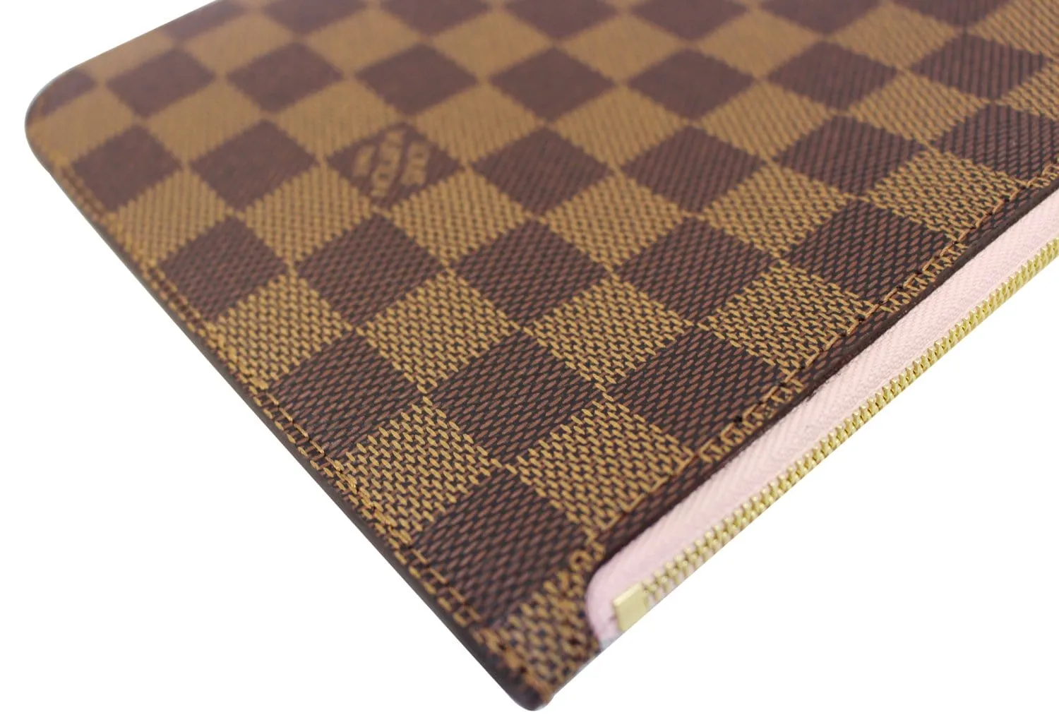 LOUIS VUITTON Damier Ebene Pouch For Neverfull MM