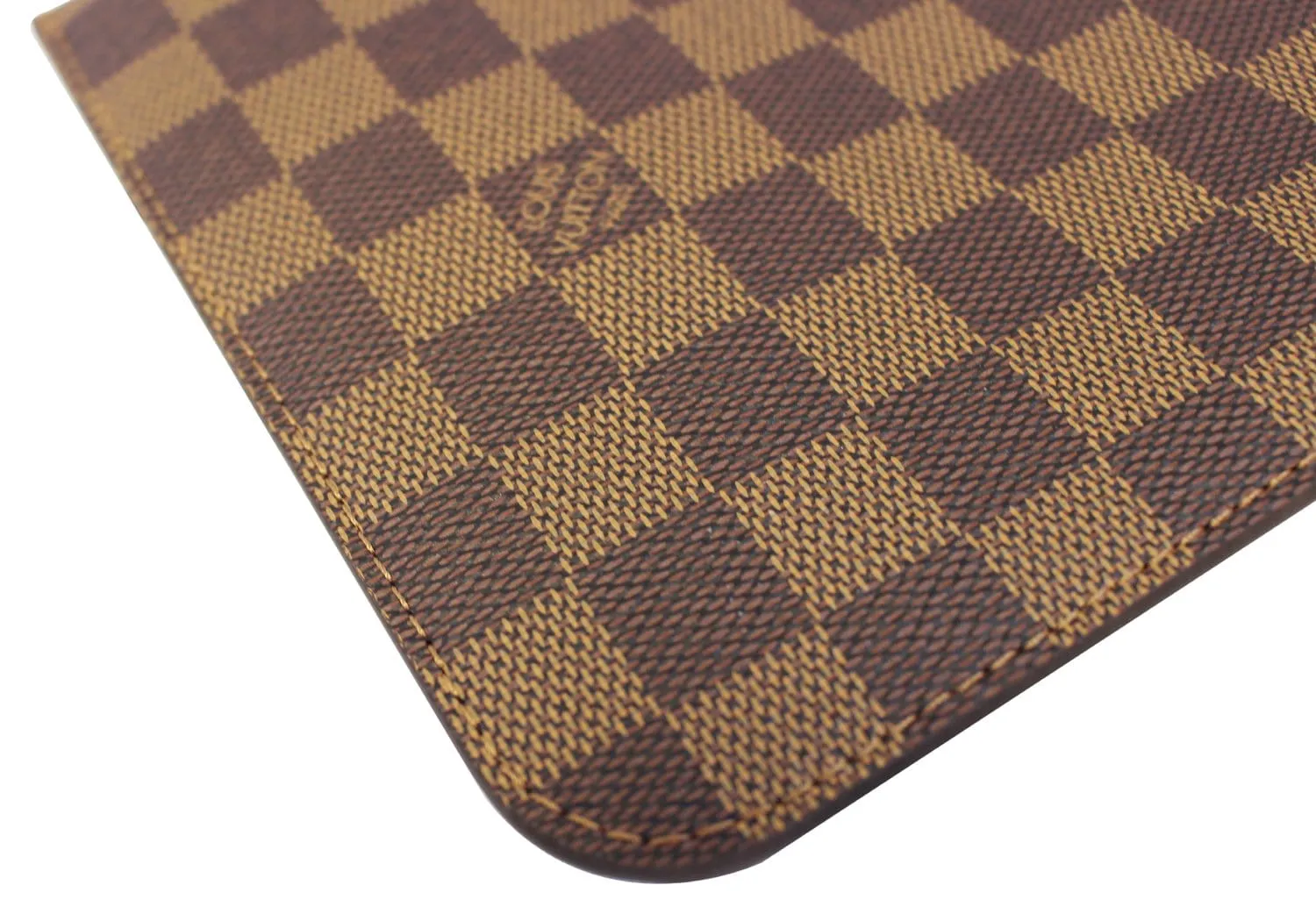 LOUIS VUITTON Damier Ebene Pouch For Neverfull MM