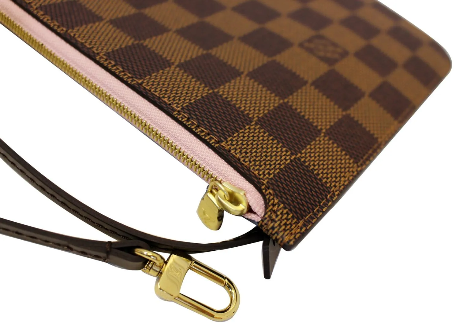 LOUIS VUITTON Damier Ebene Pouch For Neverfull MM