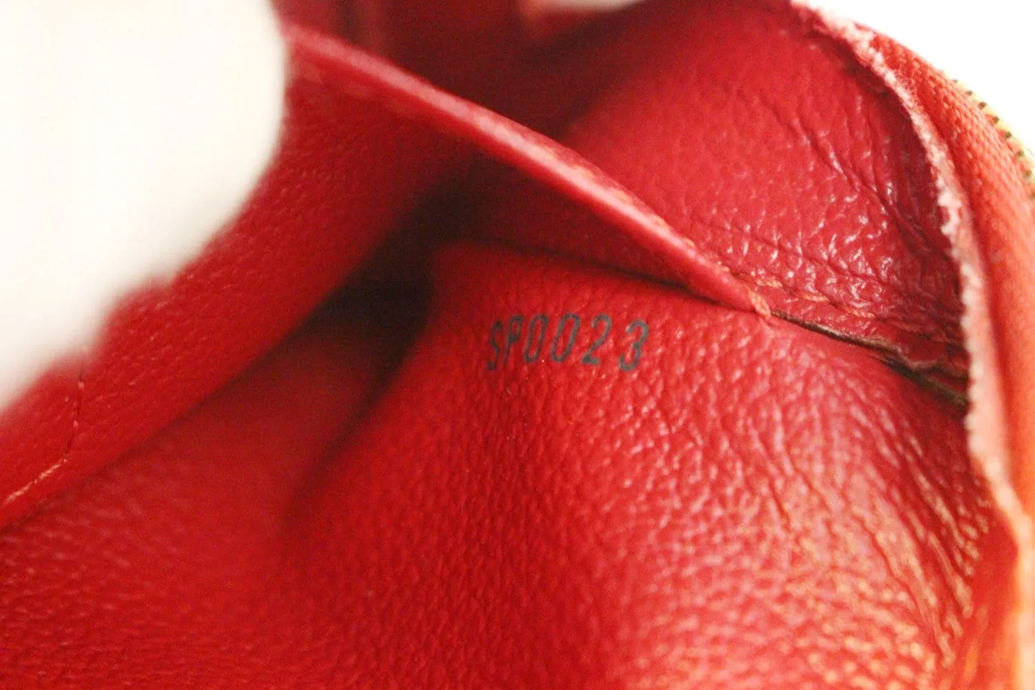 LOUIS VUITTON Epi Leather Definu PM Cosmetic Pouch