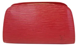 LOUIS VUITTON Epi Leather Definu PM Cosmetic Pouch