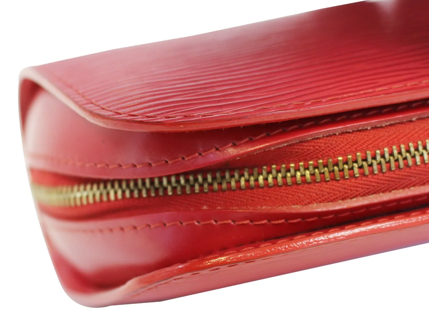 LOUIS VUITTON Epi Leather Definu PM Cosmetic Pouch