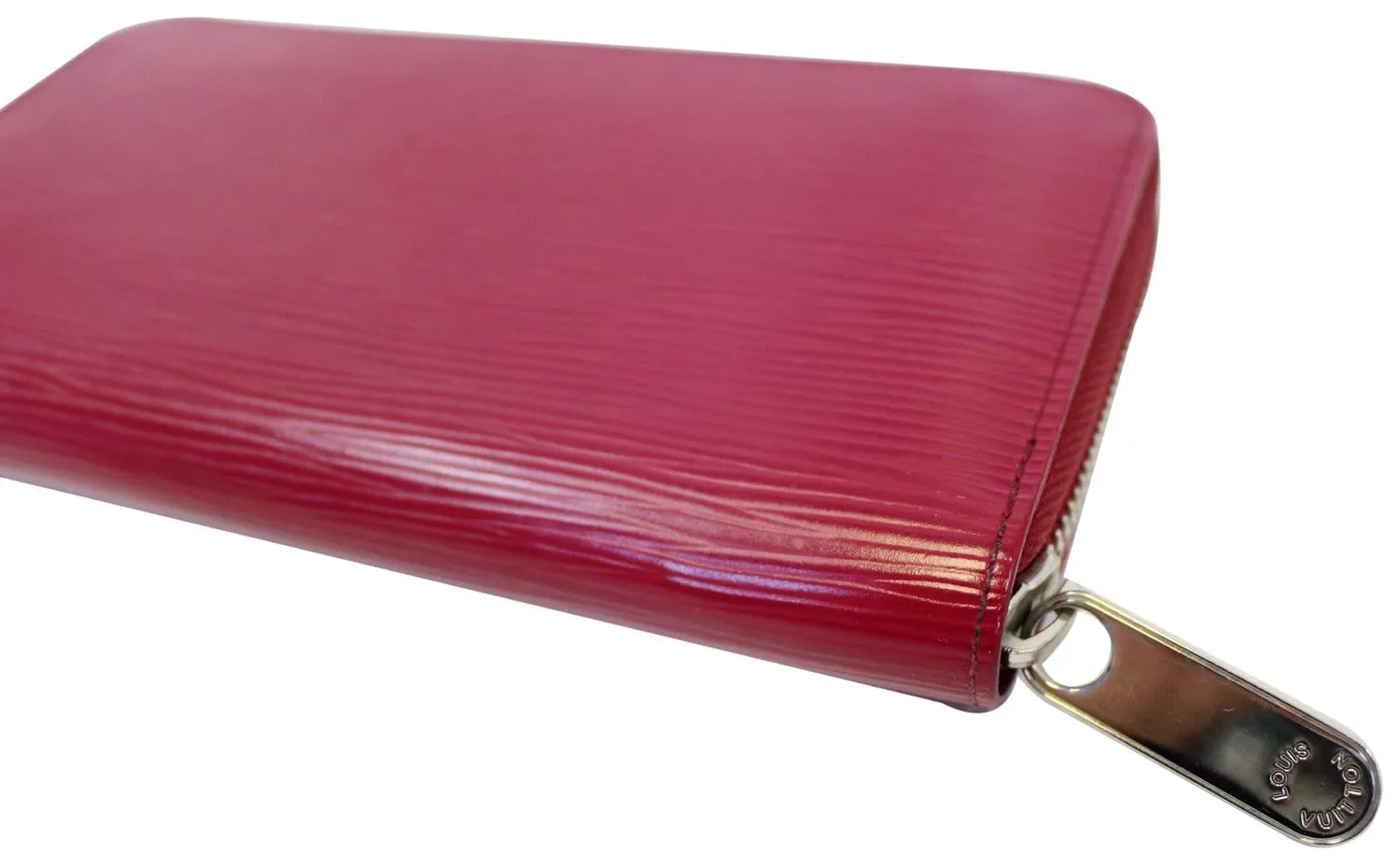 LOUIS VUITTON Epi Leather Fuchsia Zippy Wallet
