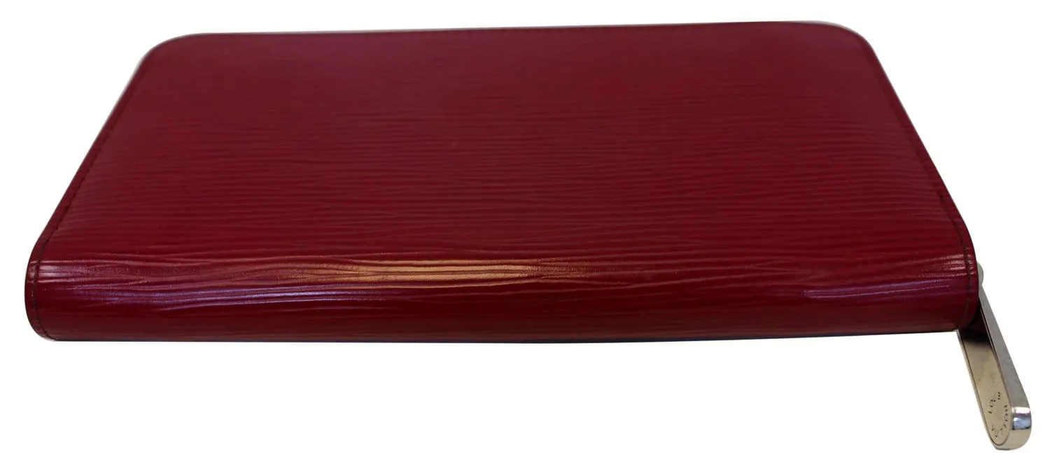 LOUIS VUITTON Epi Leather Fuchsia Zippy Wallet