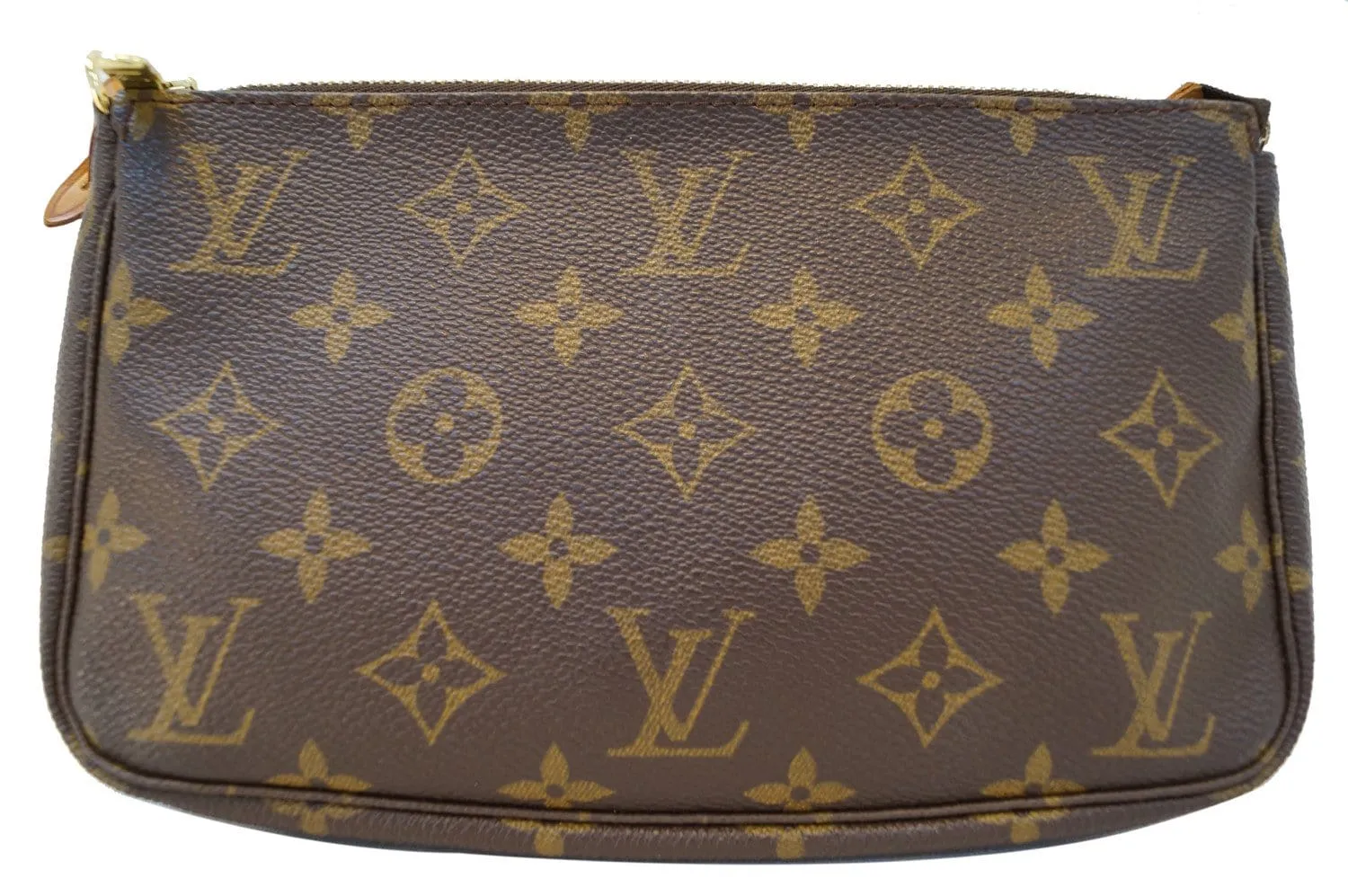 LOUIS VUITTON Monogram Canvas Pochette Accessories Pouch