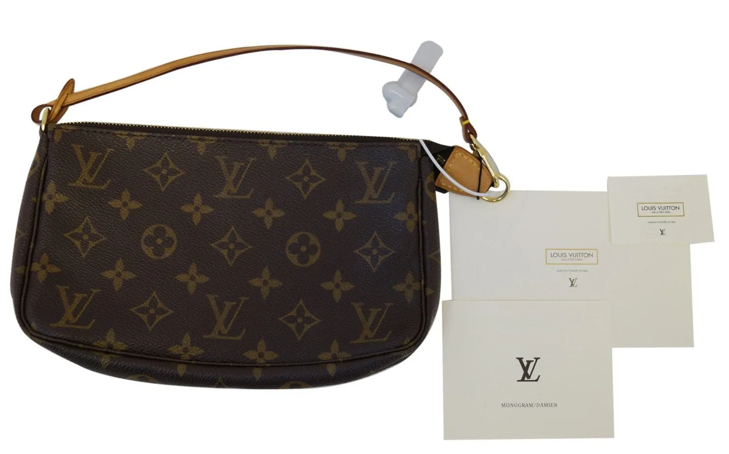 LOUIS VUITTON Monogram Canvas Pochette Accessories Pouch