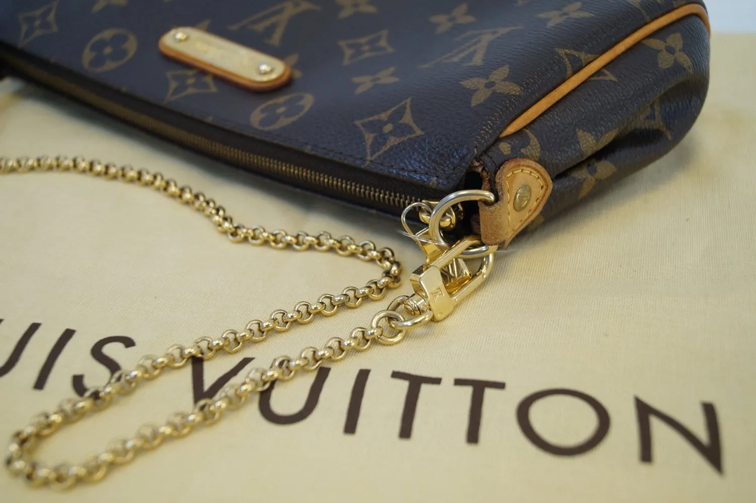 LOUIS VUITTON Monogram Eva Accessories Pouch