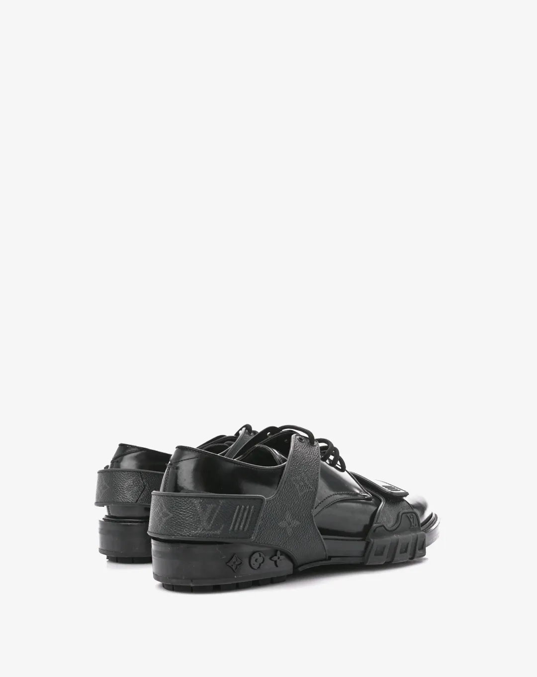 Louis Vuitton Monogram Men’s Derby Harness Shoes