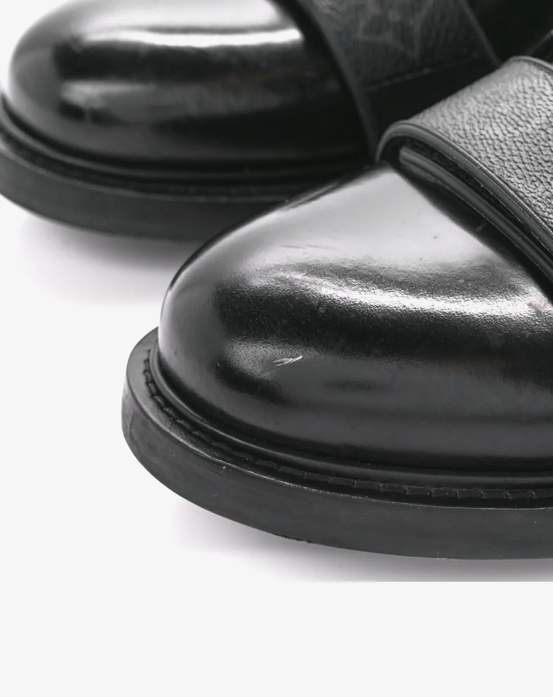 Louis Vuitton Monogram Men’s Derby Harness Shoes