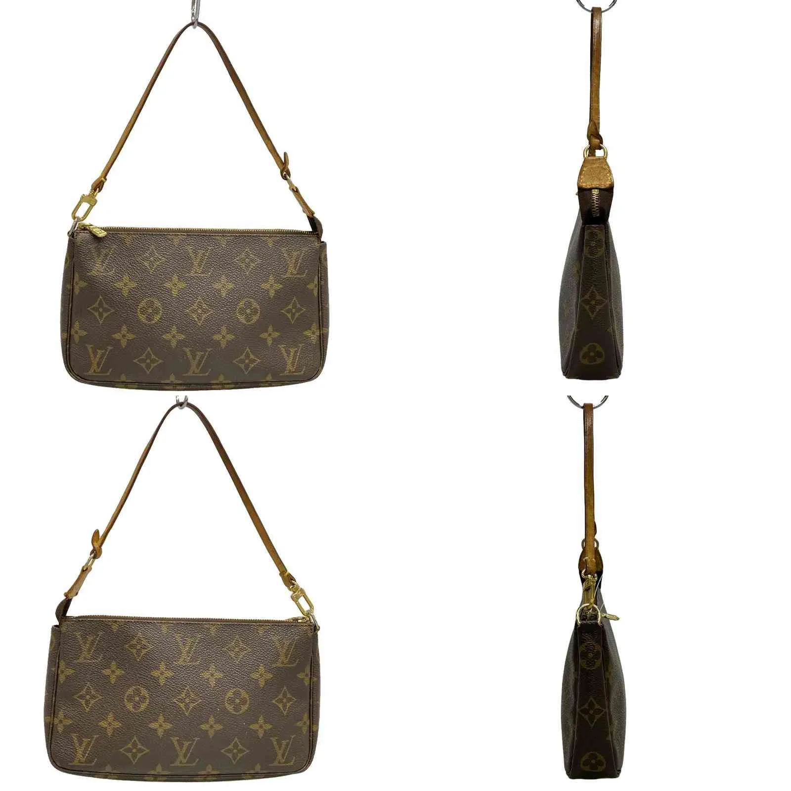 LOUIS VUITTON Monogram Pochette Accessories  BJ0052
