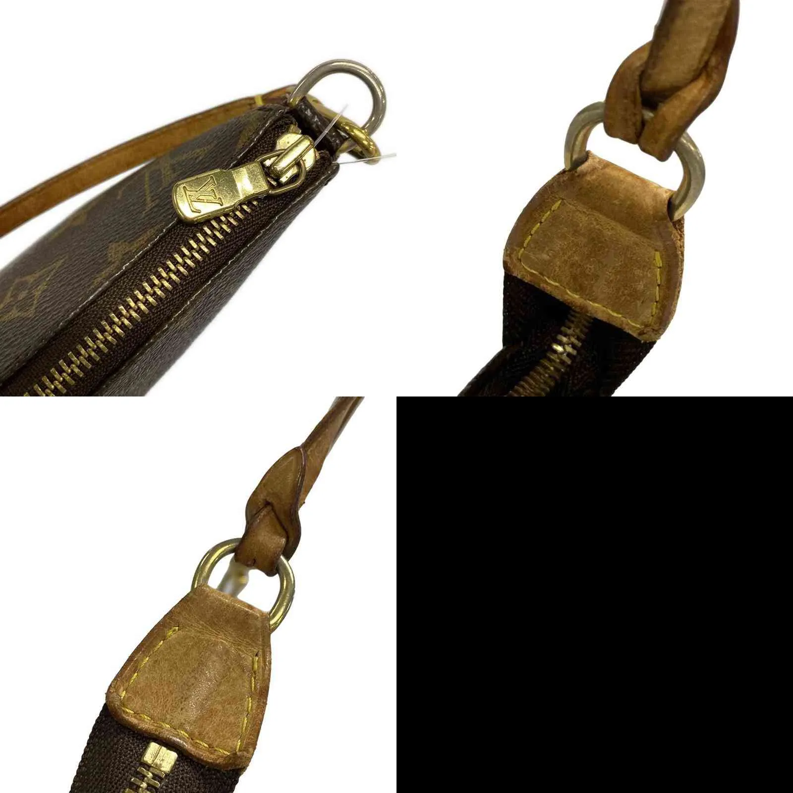 LOUIS VUITTON Monogram Pochette Accessories  BJ0052