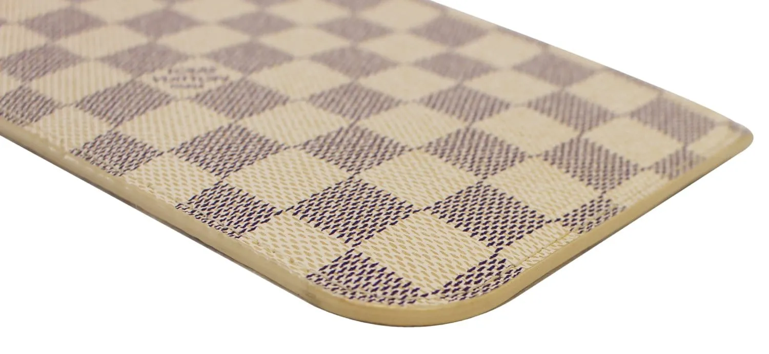 LOUIS VUITTON Neverfull Damier Azur Pochette Wr