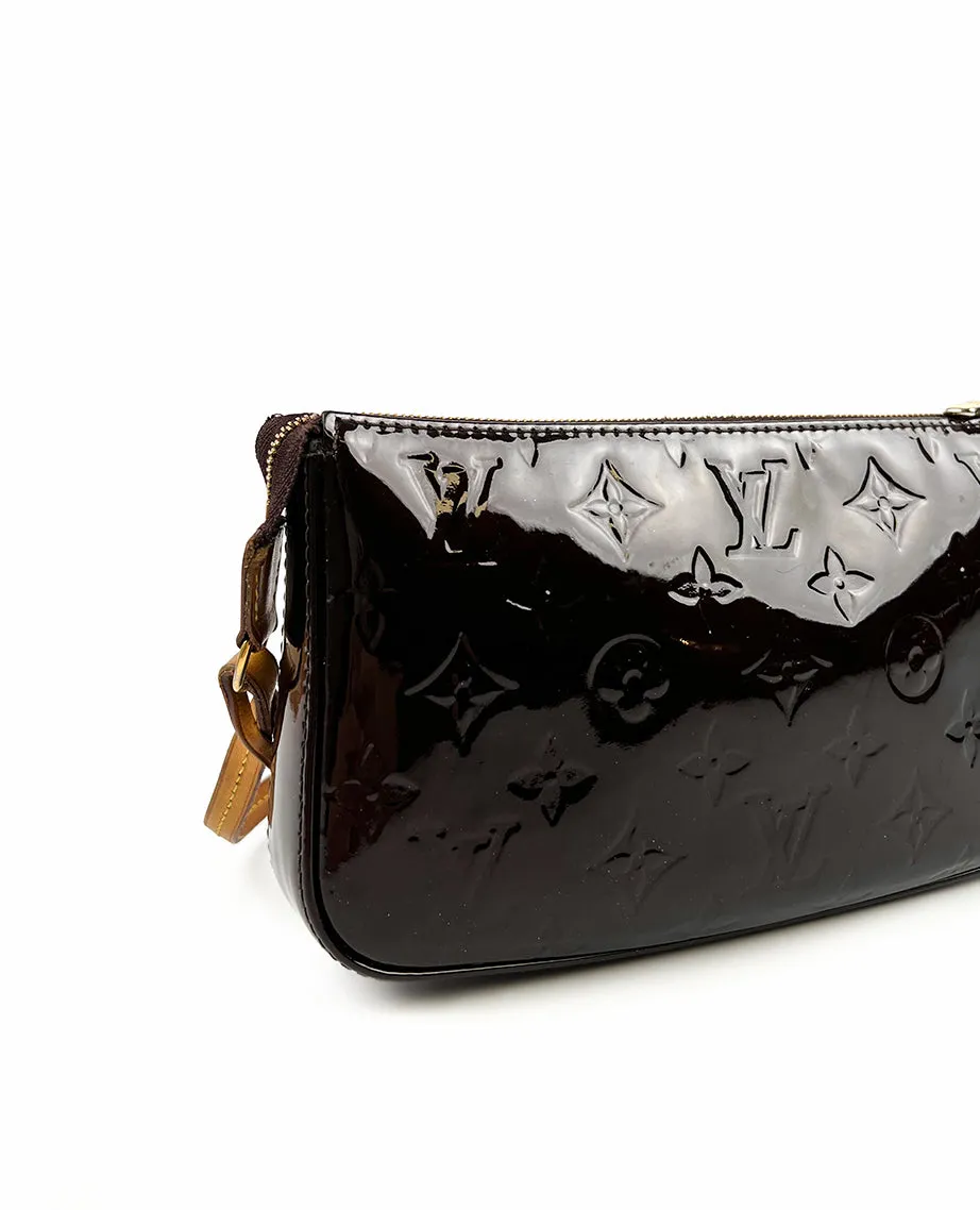 Louis Vuitton Pochette Accessories Vernis Amarante