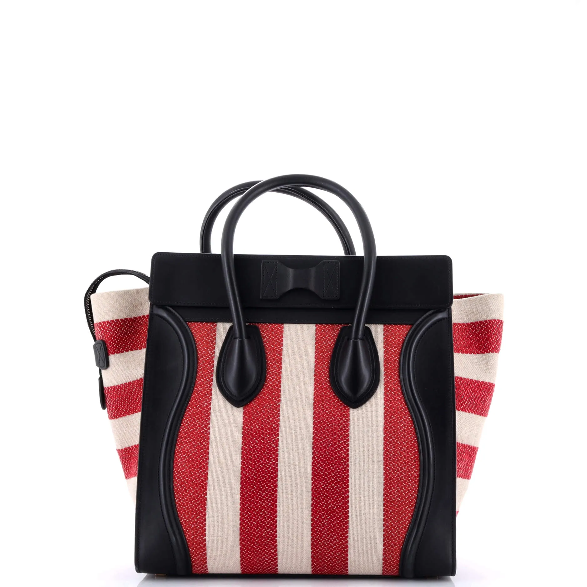 Luggage Bag Woven Cotton Mini
