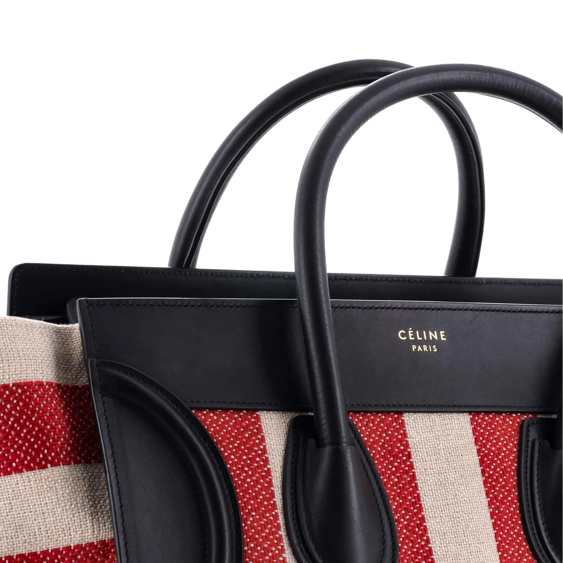 Luggage Bag Woven Cotton Mini