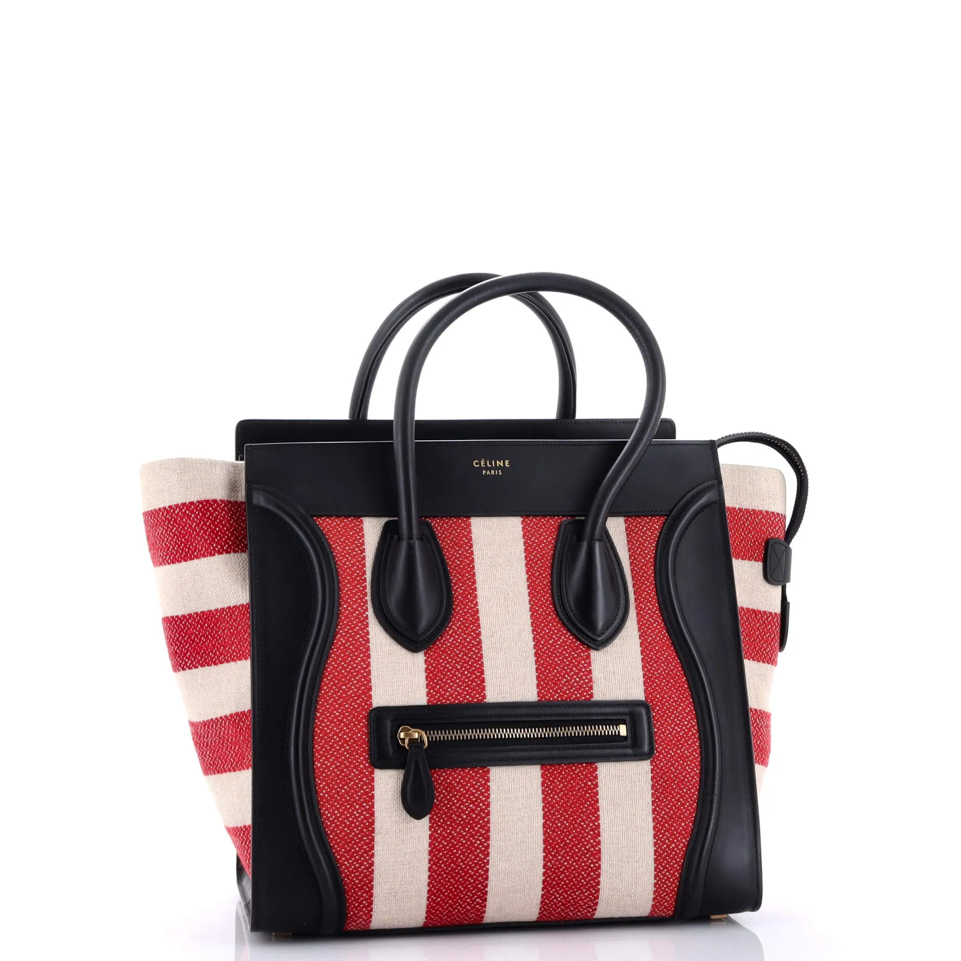 Luggage Bag Woven Cotton Mini