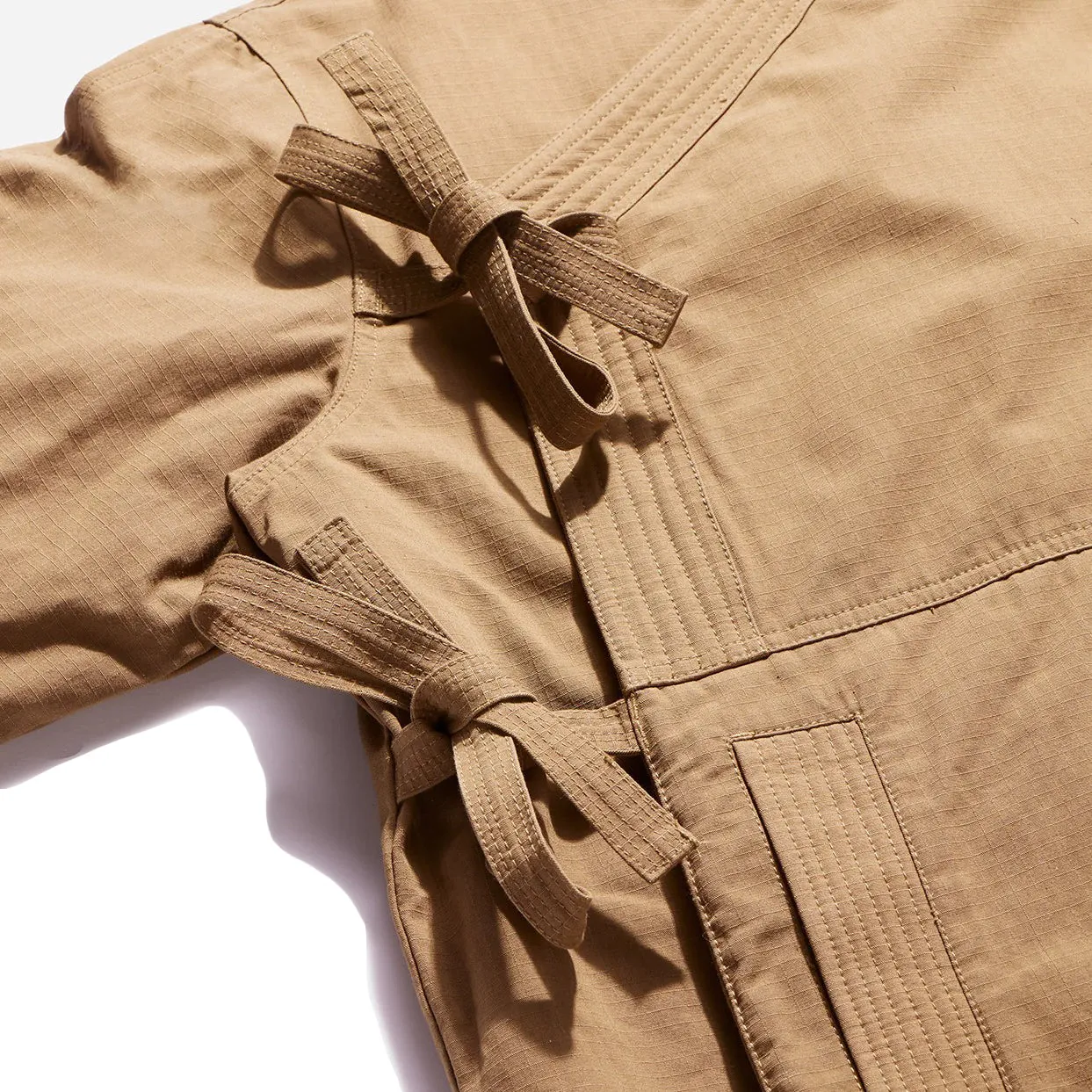 Maharishi Men Cordura NYCO WR Padded Parka Mushroom