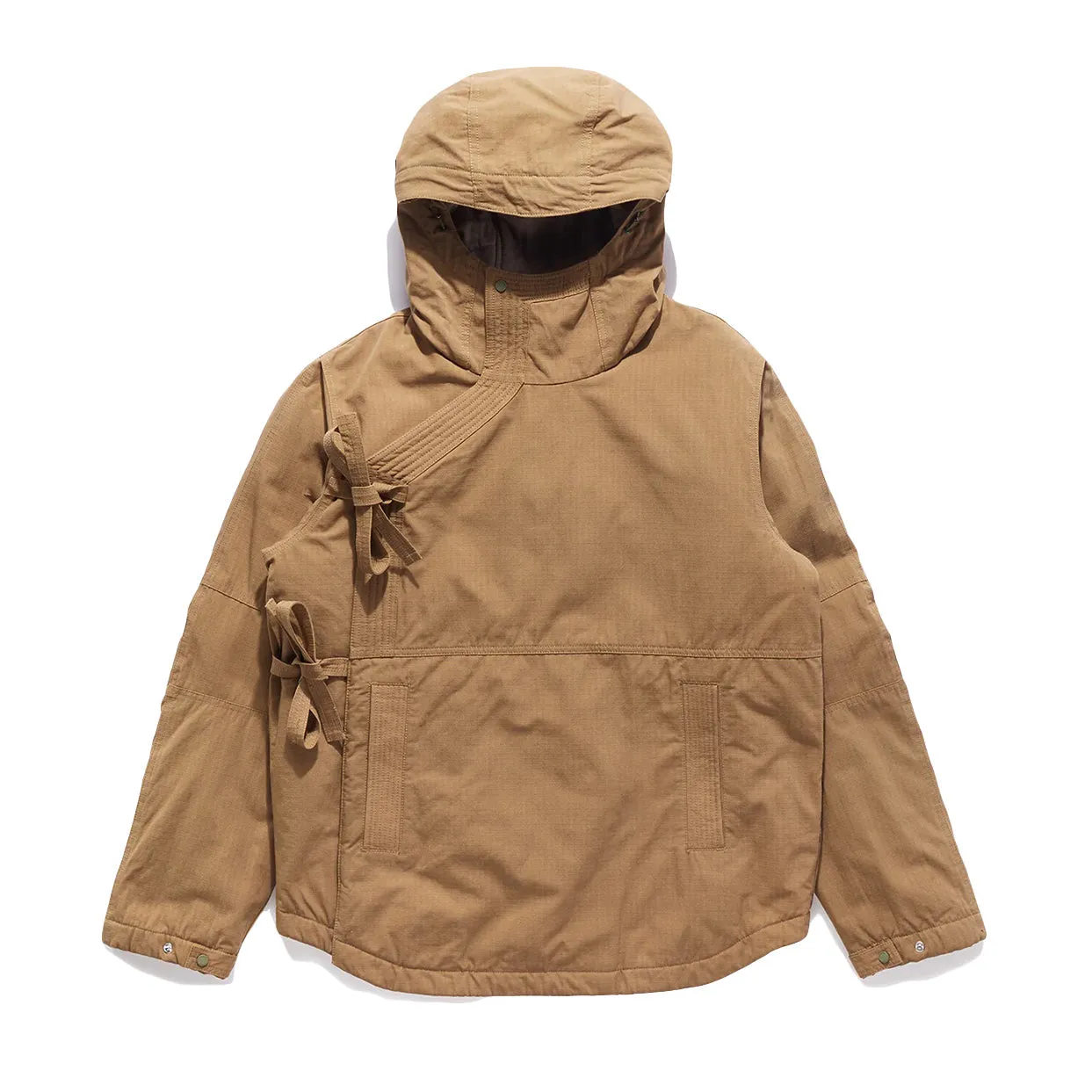 Maharishi Men Cordura NYCO WR Padded Parka Mushroom