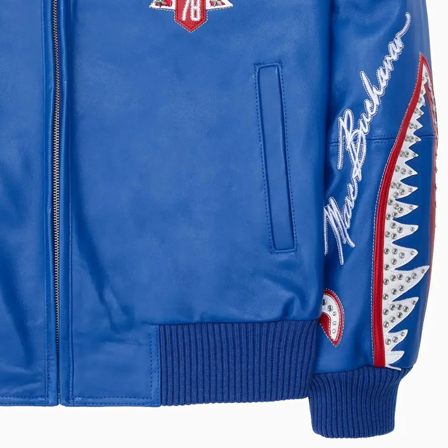 Men's American Bruiser Plush Leather Jacket