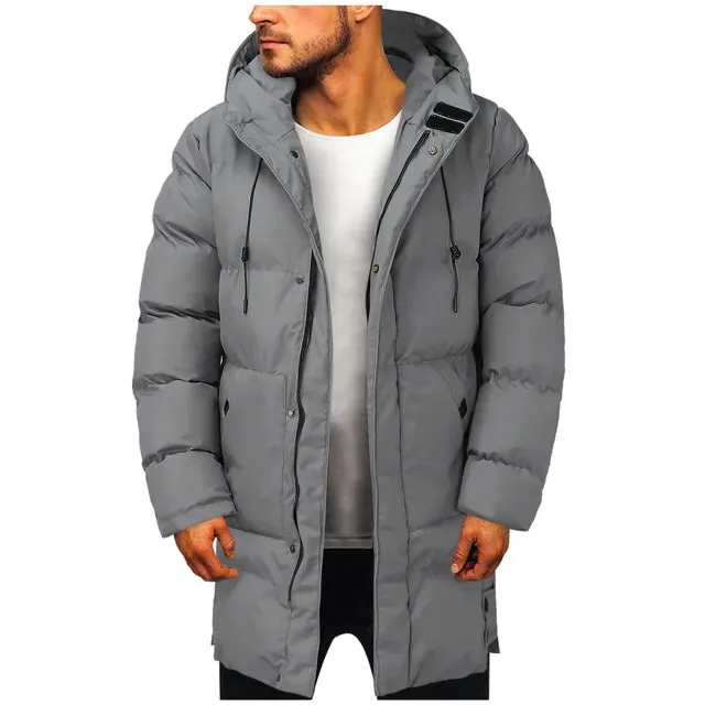 Men's Arne Gray Long Parka