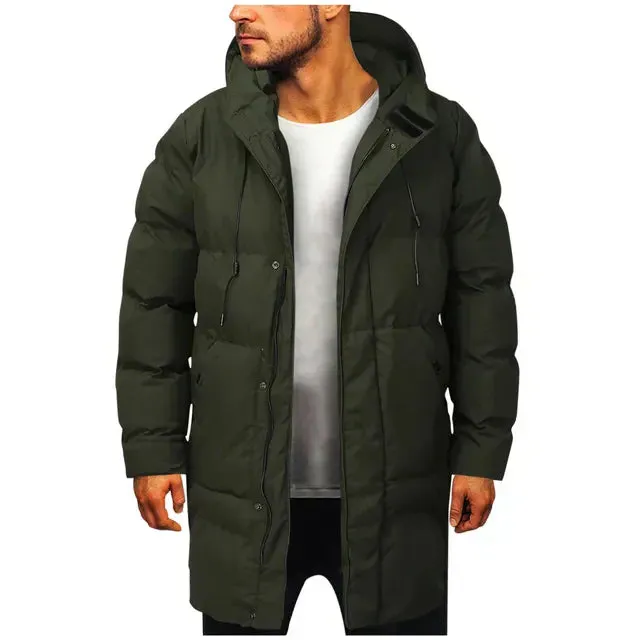 Men's Arne Gray Long Parka