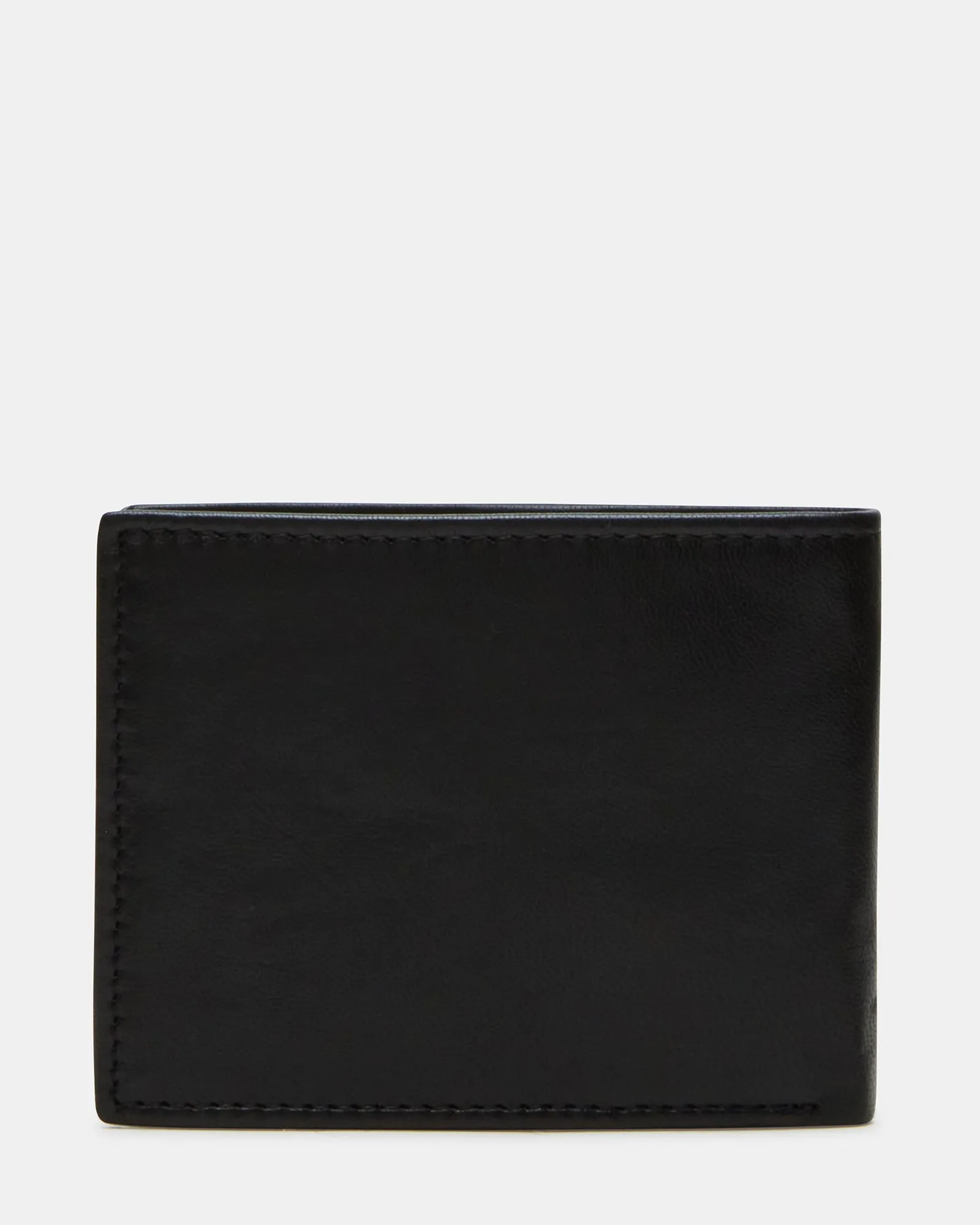 MEN'S BIFOLD LEATHER WALLET BLACK