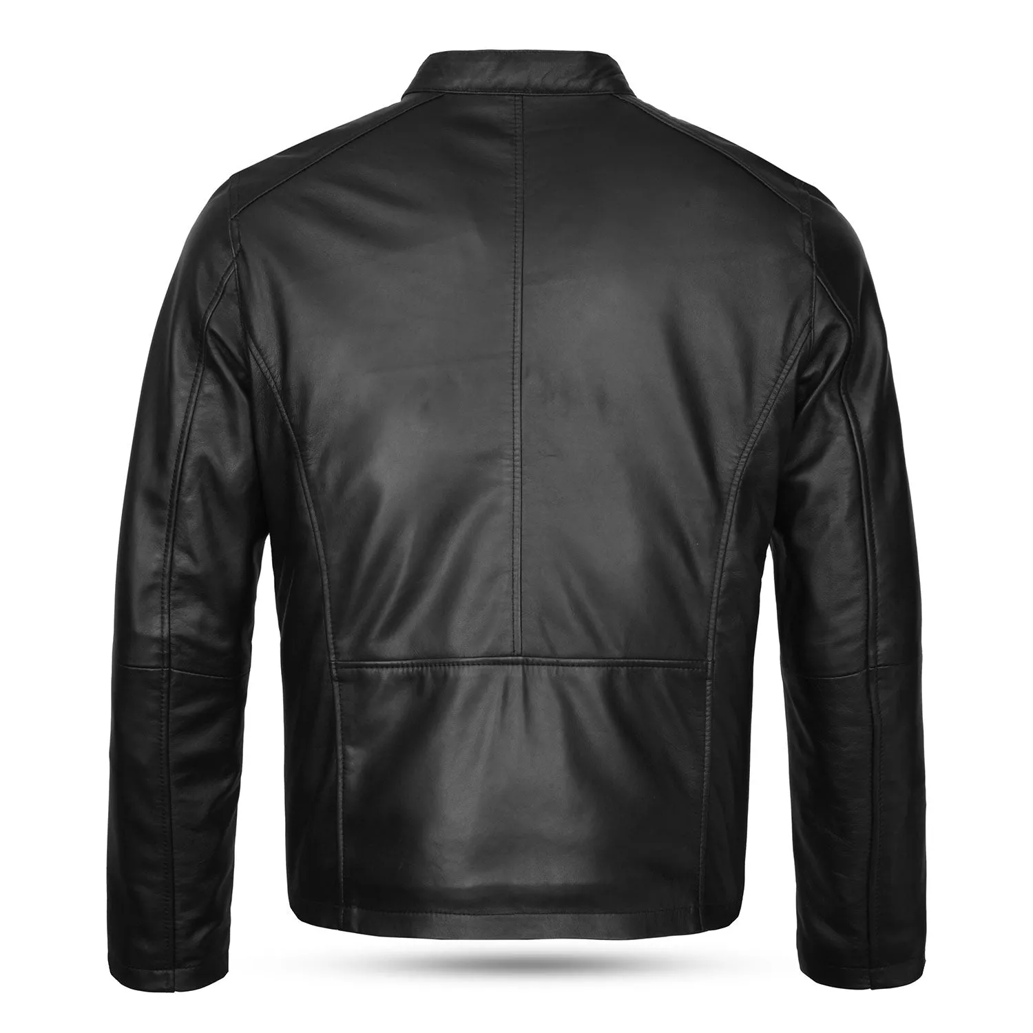 Men’s Black Leather Elegant Jacket