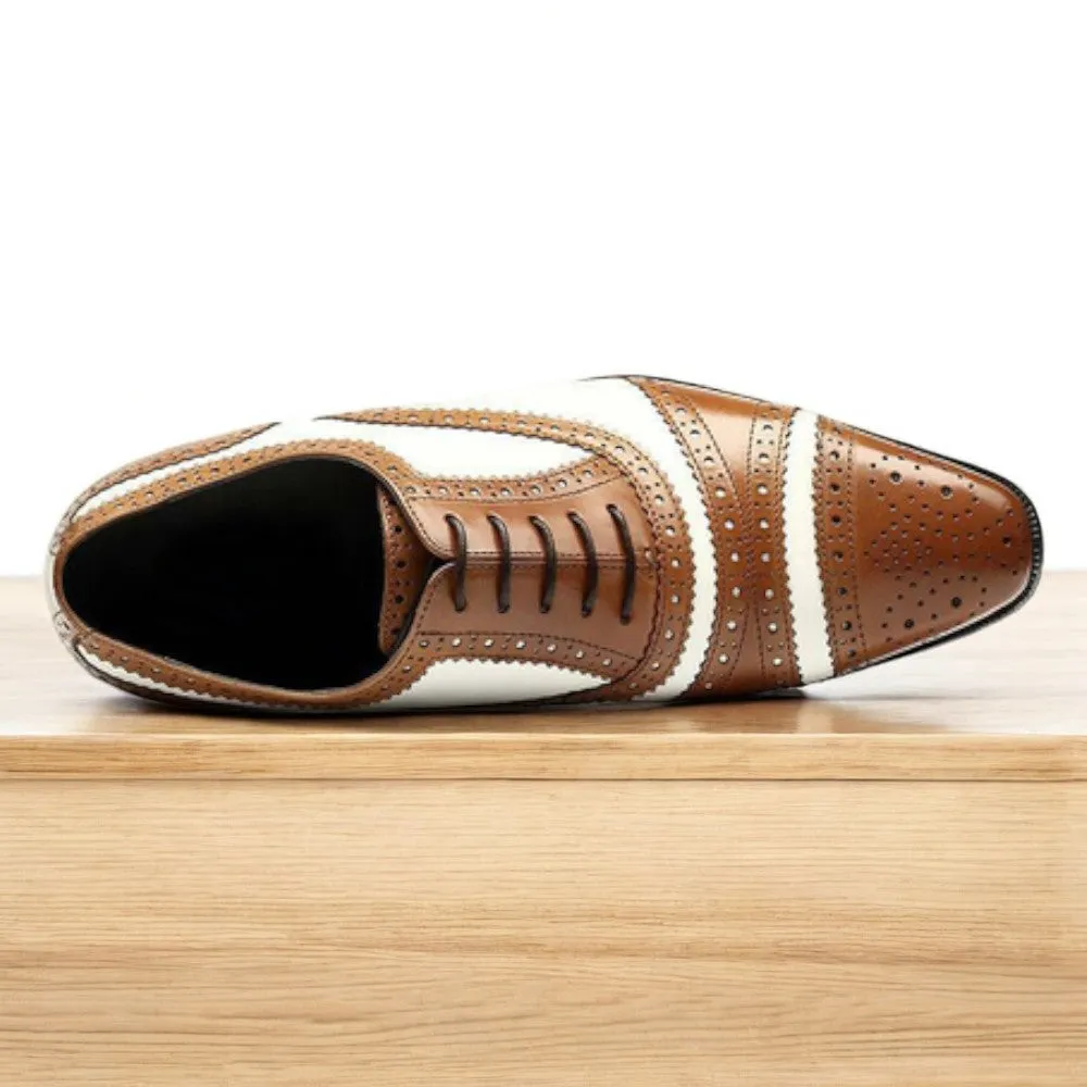 Men's British Oxford Leather Shoes | Classic Style & Timeless Elegance