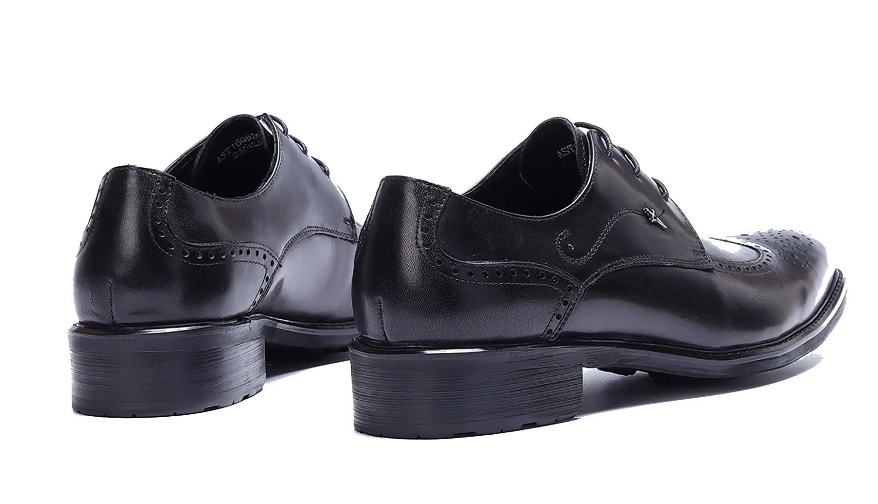 Men's Lace-up Brogues Leather Derby