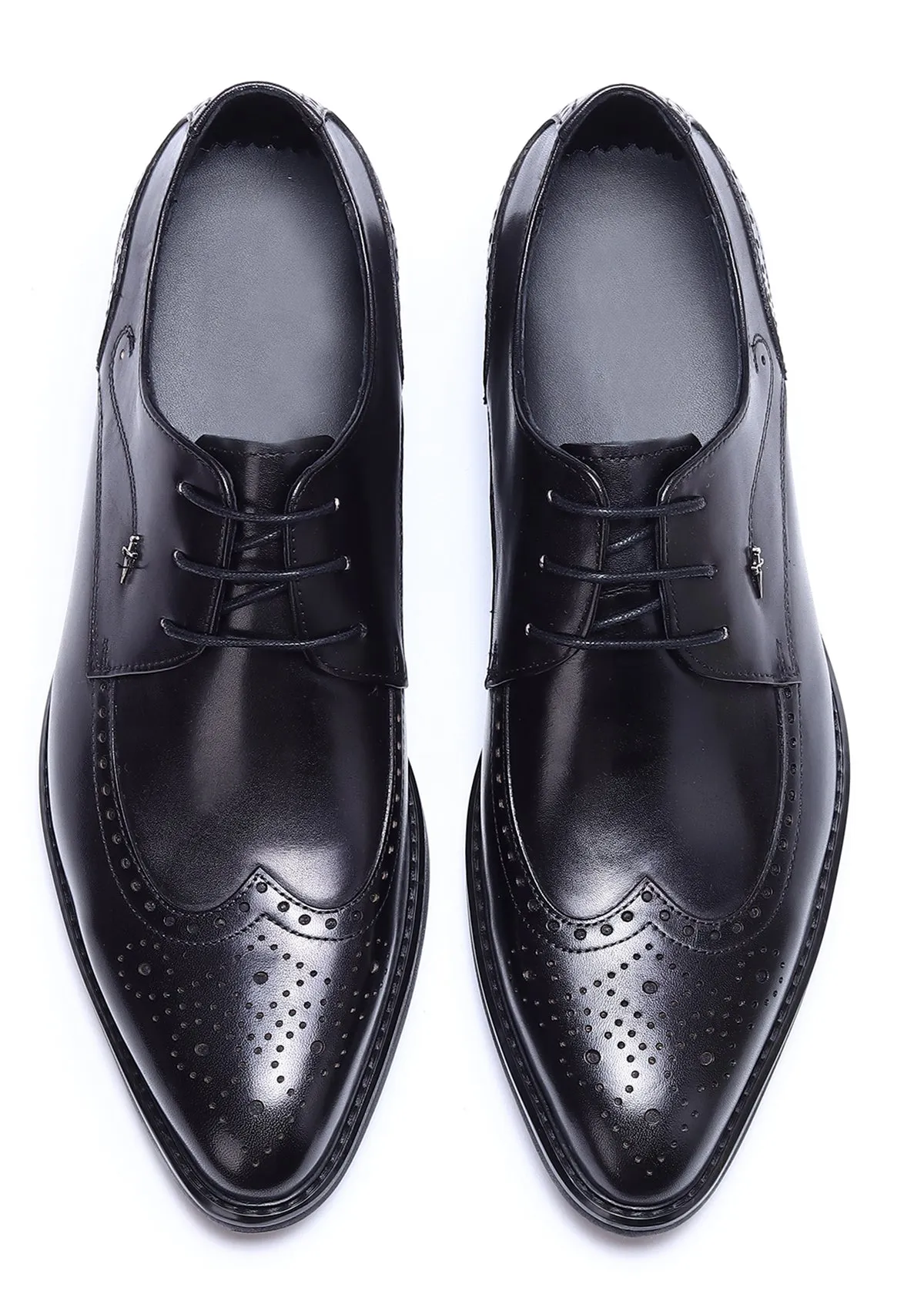 Men's Lace-up Brogues Leather Derby