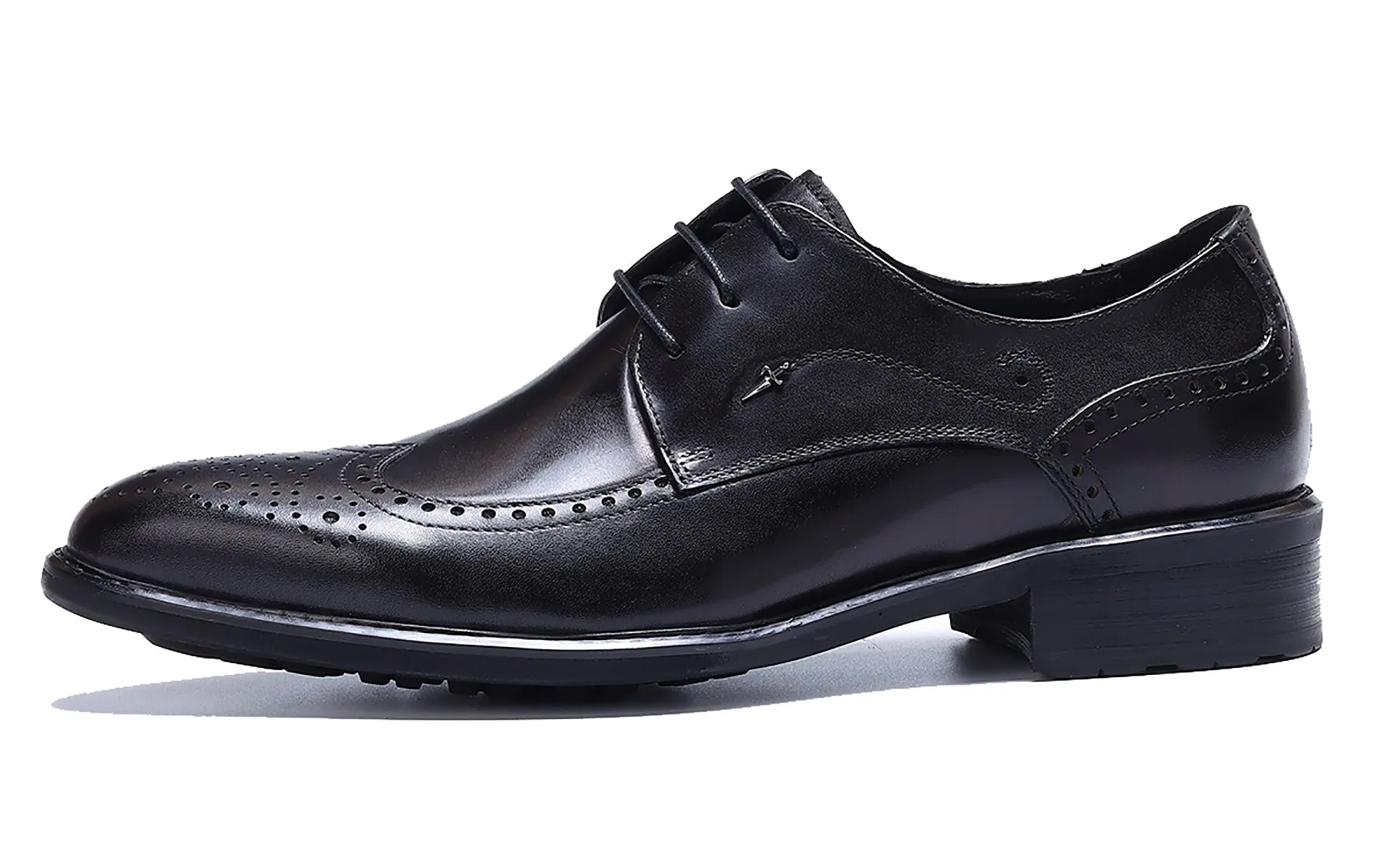Men's Lace-up Brogues Leather Derby