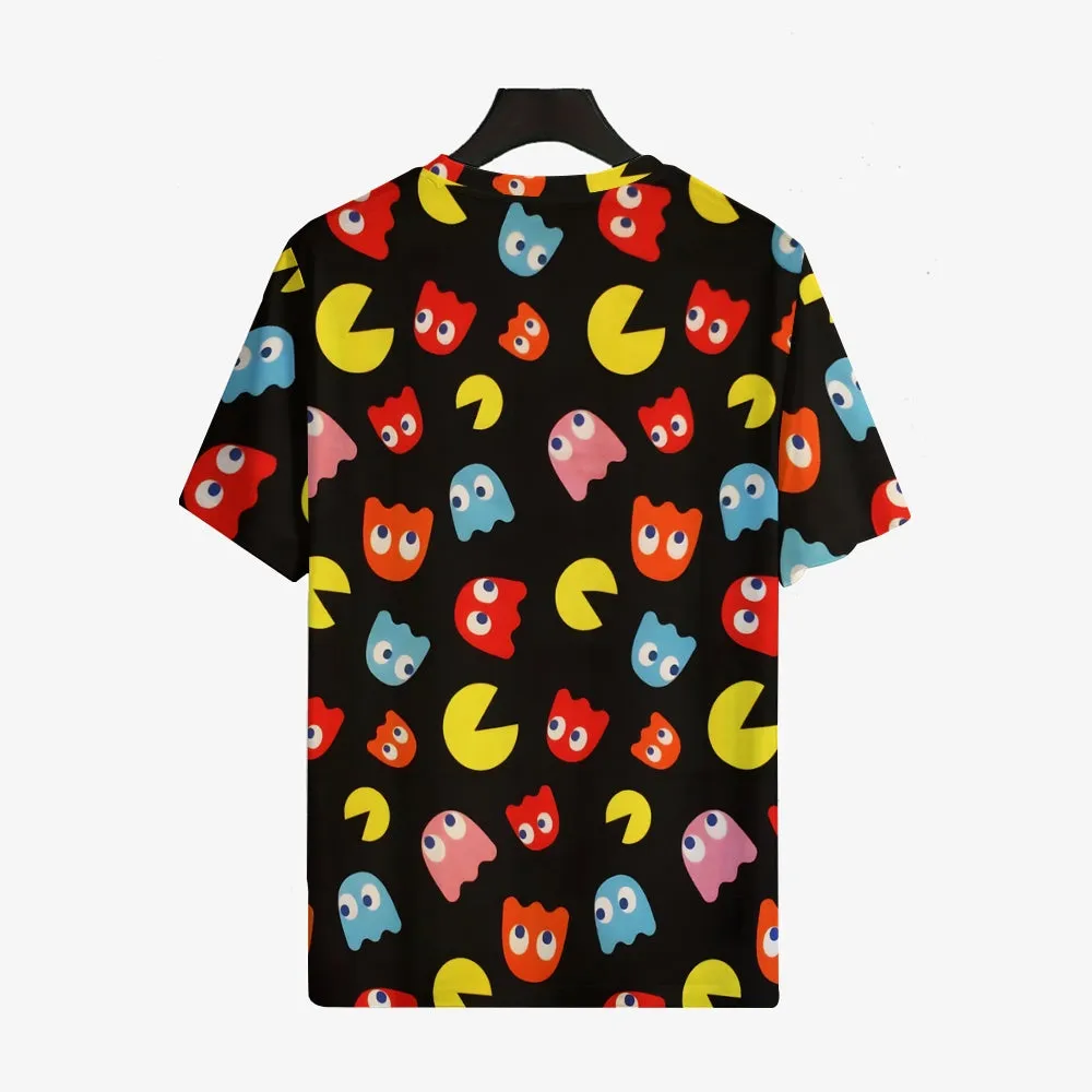 Men's Little Monster Print Round Neck Casual T-Shirt 2312000132