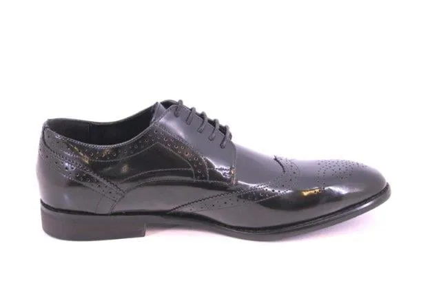 Men's Wingcap Derby Shoe - Black