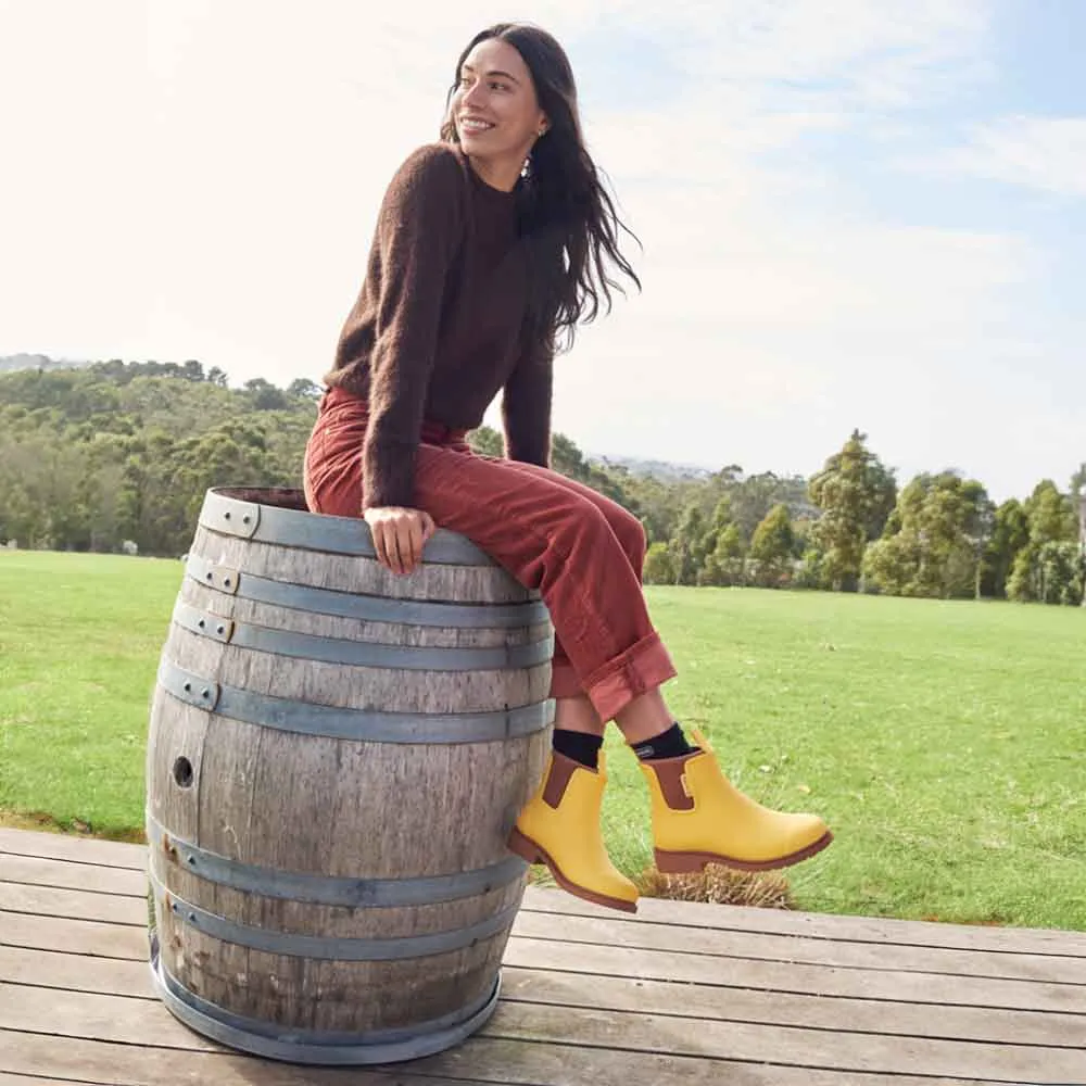 Merry People Bobbi Gumboots - Sunflower Yellow